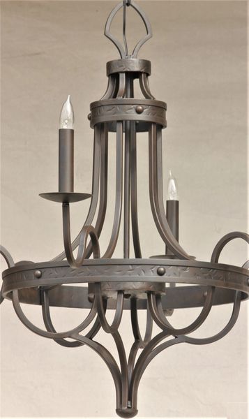 Hand Forged Details about   Wall Sconce Wrought Iron Light Fixture Architectural Fixture 