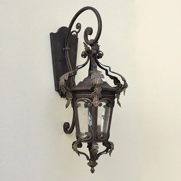 72023 Tuscan Mediterranean Outdoor Wall Light Spanish Revival Lighting