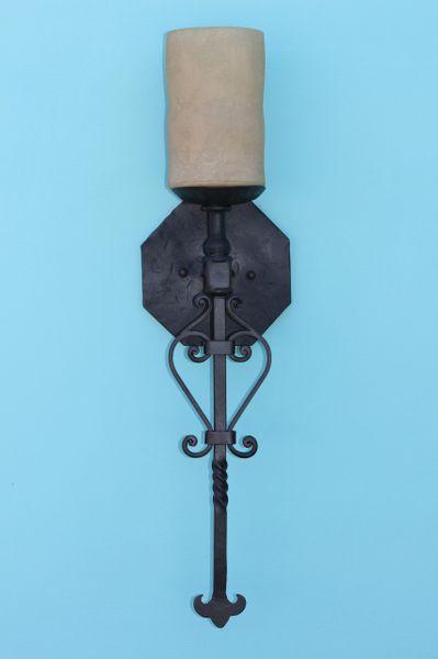 5205 1 Spanish Revival Spanish Colonial Wrought Iron Wall Sconce Spanish Revival Lighting