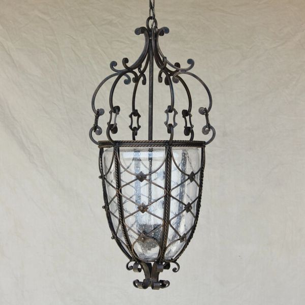 20183 Spanish Revival Hanging Pendant Light Spanish Revival Lighting
