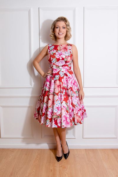 Floral 2024 swing dress