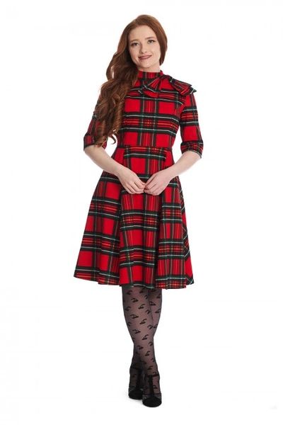 Retro on sale tartan dress