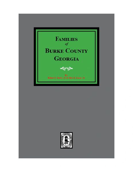 Burke County, Georgia, Families of.