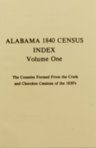 1840 Census of Alabama