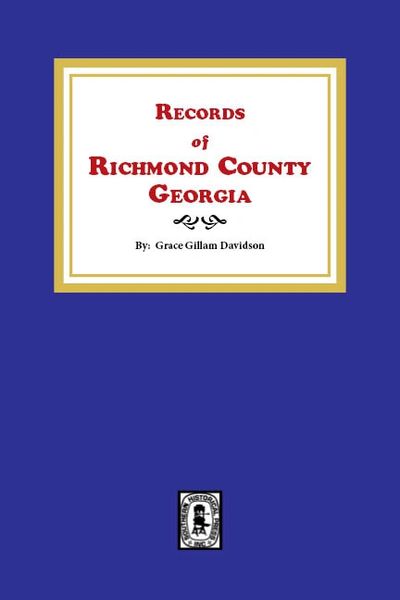 Richmond County Georgia, Records of.