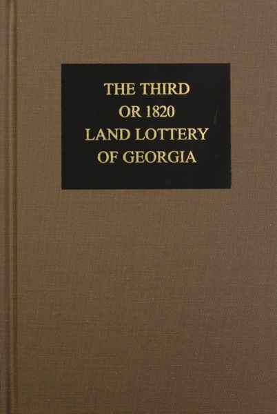 1820 Land Lottery of Georgia.