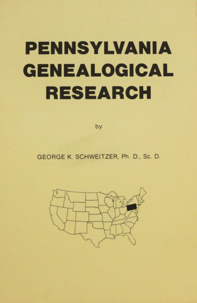Pennsylvania Genealogical Research