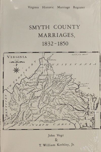 Smyth County, Virginia Marriages, 1832-1850