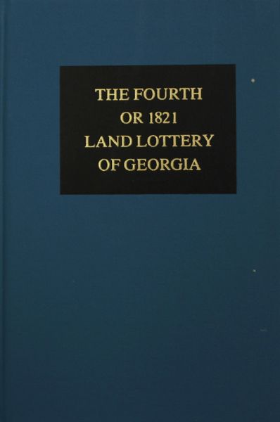 1821 Land Lottery of Georgia.