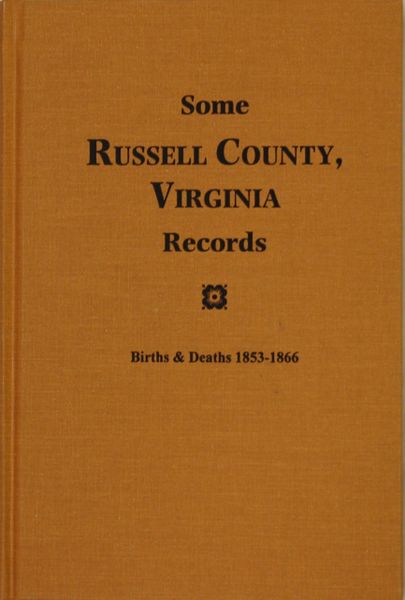 Some Russell County, Virginia 1853-1866.