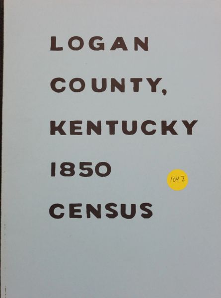 1850 Census of Logan County, Kentucky