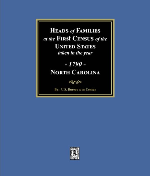 1790 Census of North Carolina. (E-BOOK)