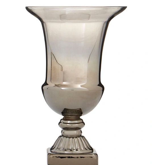 flute glass vase