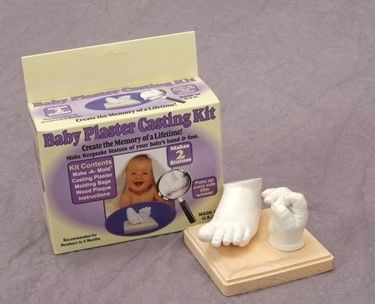 Baby Plaster 3-D Casting Keepsake