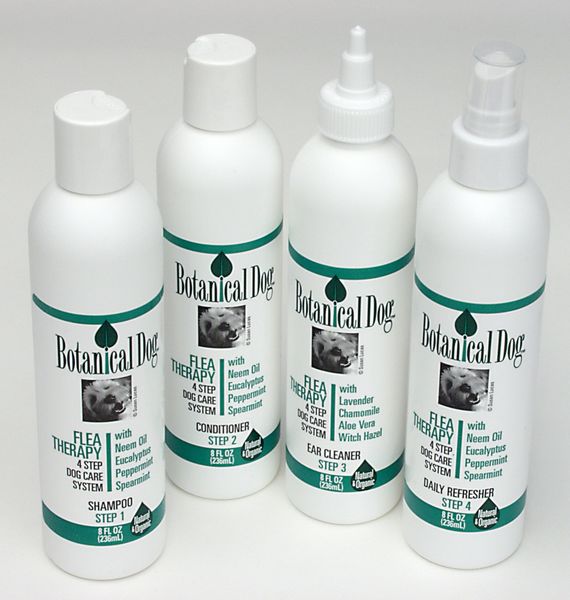 Botanical Dog Neem Dream 4 Step Dog Care System-A non chemical alternative