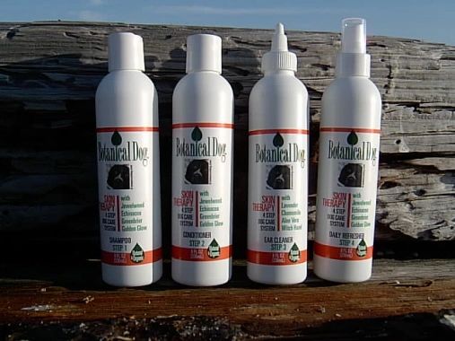 Botanical Dog Skin Therapy 4 Step Dog Care System- Save when buying as a Set