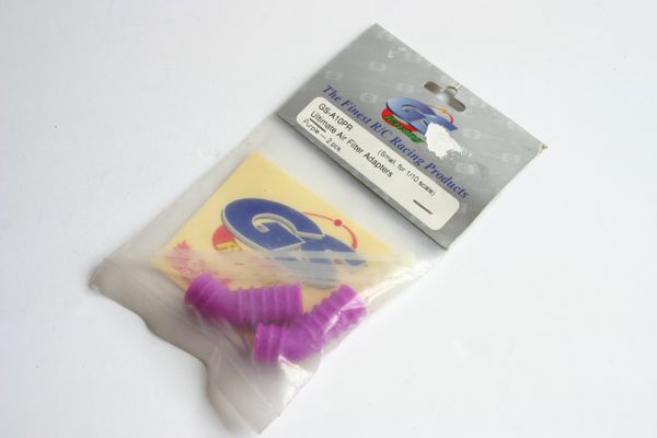 GS Racing Ultimate 1/10th Air Filter Adapaters (Purple) - GS-A10PR