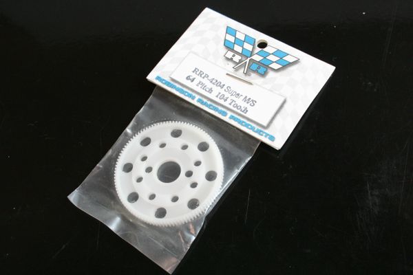 Robinson Racing Super M/S 104 Tooth 64dp Pitch Spur Gear - RRP-4204