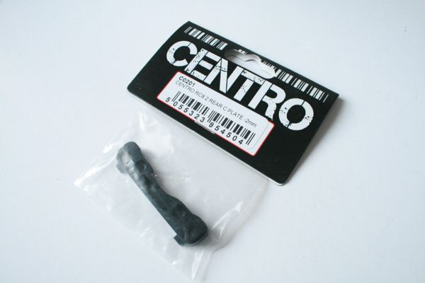 Centro Aluminium Rear C-Plate -2mm For Associated RC8.2 EU - C0201