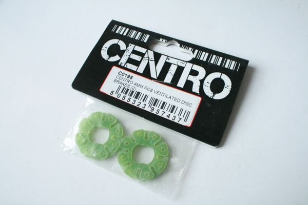 Centro 4mm Ventilated Brake Discs For Associated RC8 - C0195