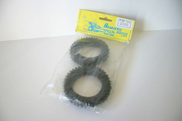 Ballistic Buggy T06 Spike Blue (Hard) 2wd Front Tyres/Tires. BBT06