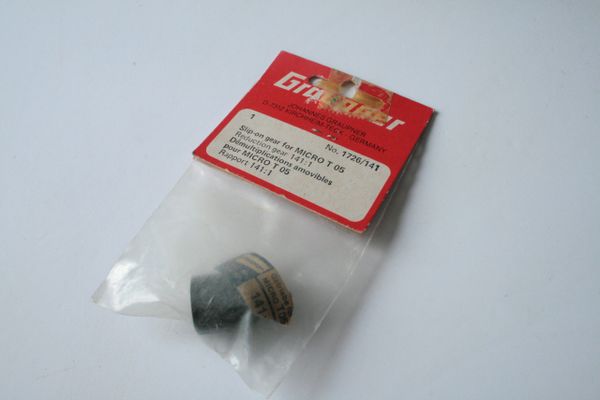 Graupner Slip-On Gear For Micro T 05 Reduction 141:1 - 1726/141