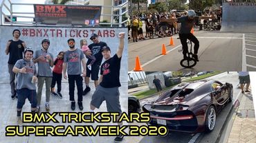 BMX Trickstars performing at Supercar