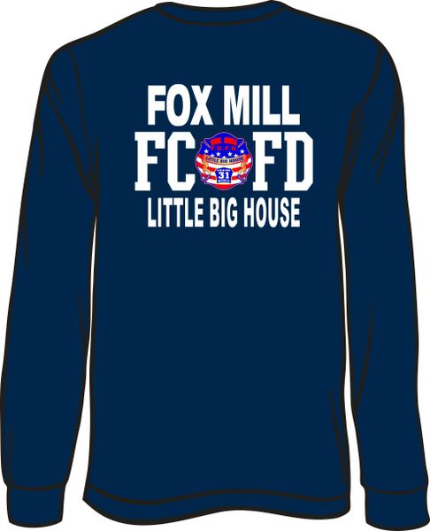 FS431 Fox Mill Patch Long-Sleeve T-Shirt