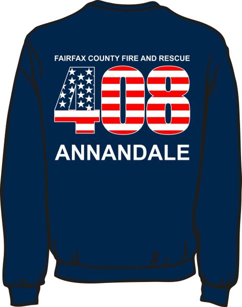 FS408 Flag Lightweight Sweatshirt