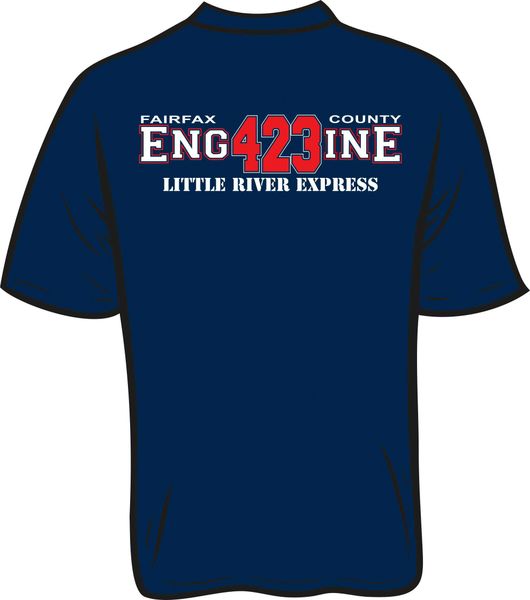 FS423 Little River Engine T-shirt