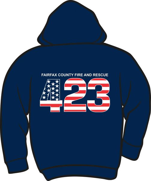 FS423 Flag Heavyweight Hoodie