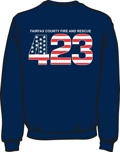 FS423 Flag Heavyweight Sweatshirt
