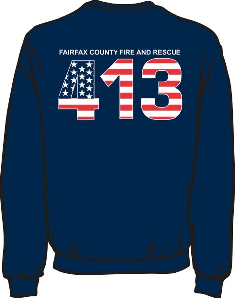 FS413 Flag Heavyweight Sweatshirt