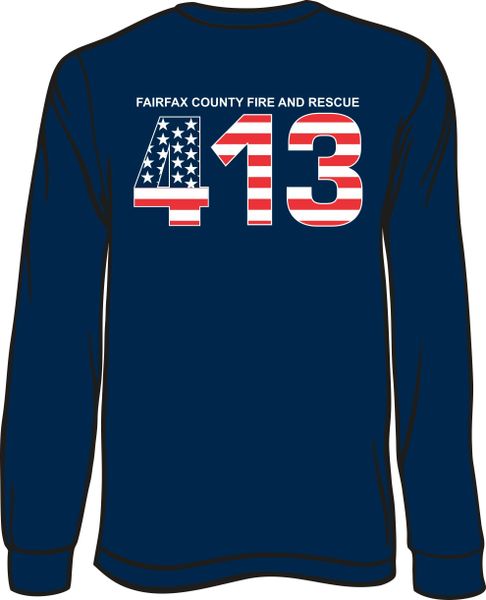 FS413 Flag Long-Sleeve T-shirt