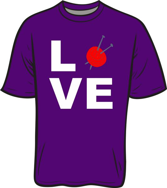 Love Knitting T-Shirt