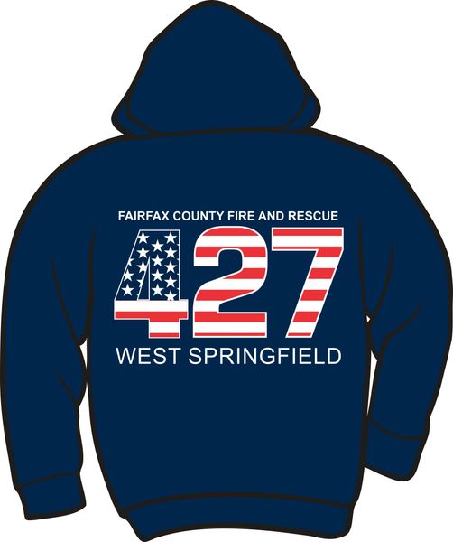 FS427 Flag Heavyweight Hoodie