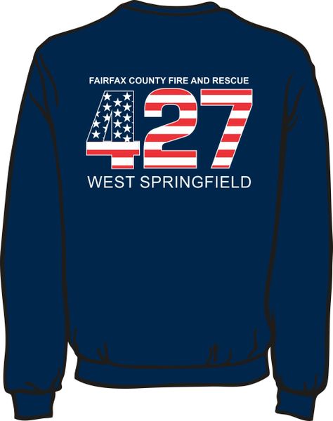 FS427 Flag Heavyweight Sweatshirt