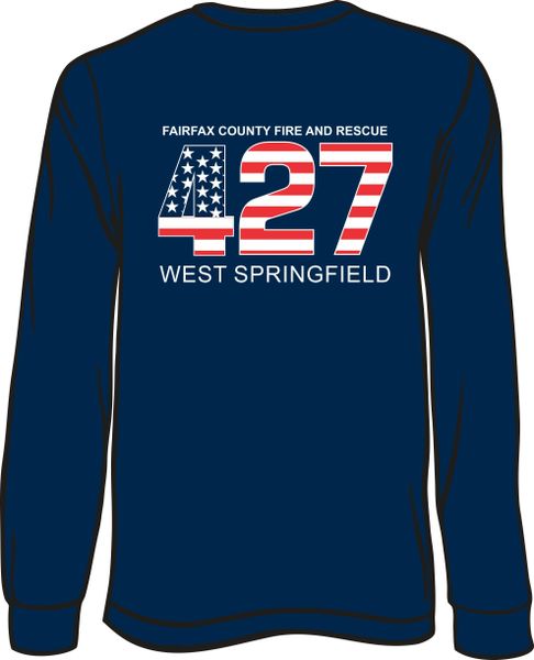 FS427 Flag Long-Sleeve T-shirt