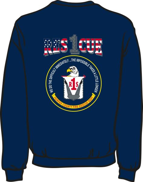 FS401 Rescue 1 Heavyweight Sweatshirt