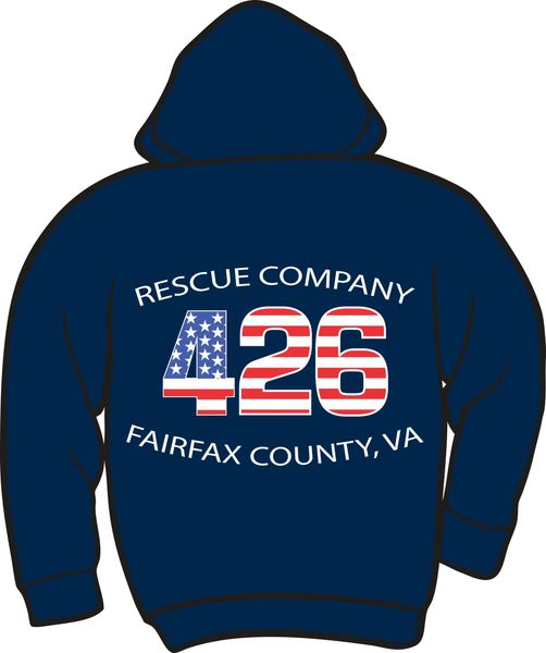 FS426 Rescue Heavyweight Zipper Hoodie