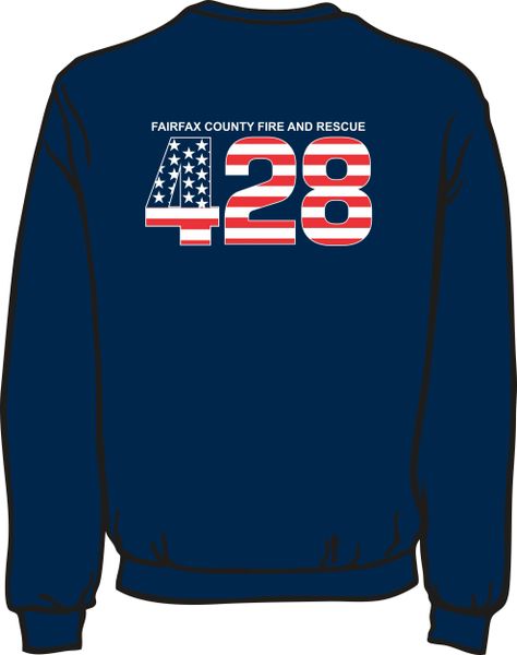 FS428 Flag Lightweight Sweatshirt