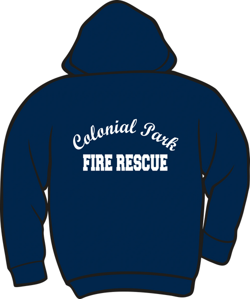 Colonial Park Fire Rescue Heavyweight Hoodie