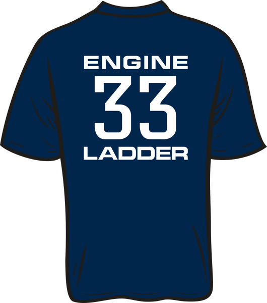 Colonial Park 33 Engine Ladder T-Shirt