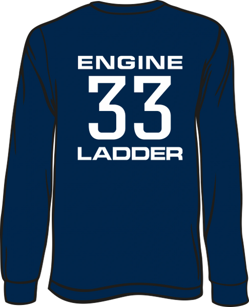 Colonial Park 33 Engine Ladder Long-sleeve T-Shirt