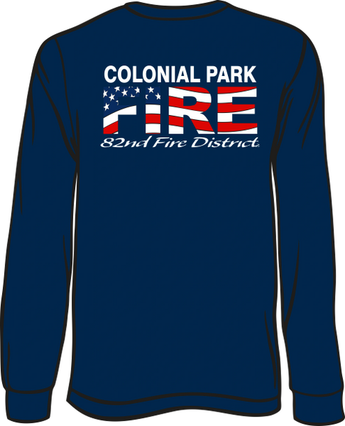 Colonial Park Flag Long-Sleeve T-Shirt