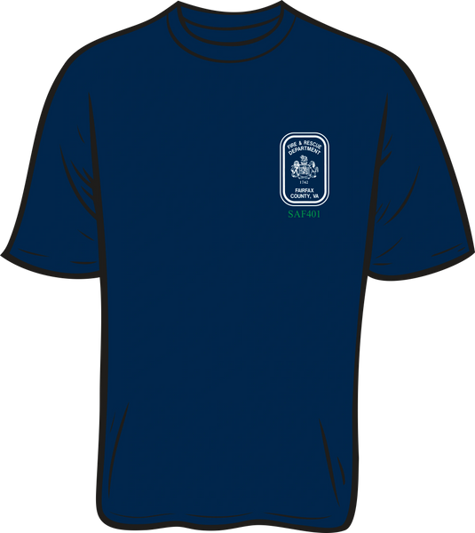 Fairfax County Safety Officer 401 T-Shirt