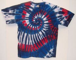 USA Swirl Tie-Dye