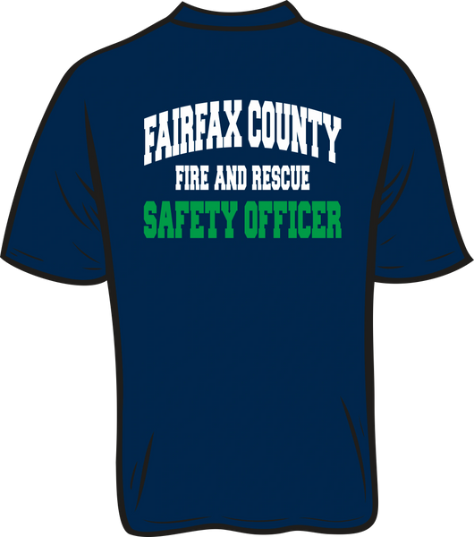 Fairfax County Fire and Rescue Safety Officer T-Shirt