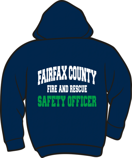 Fairfax County Fire and Rescue Safety Officer Lightweight Hoodie