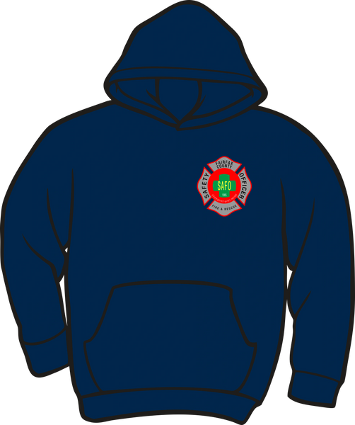 Fairfax County Fire and Rescue Safety Officer Heavyweight Hoodie